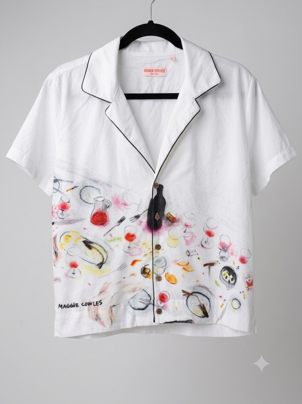 Dinner Service NY x Maggie Cowles 4am Bowling Shirt
